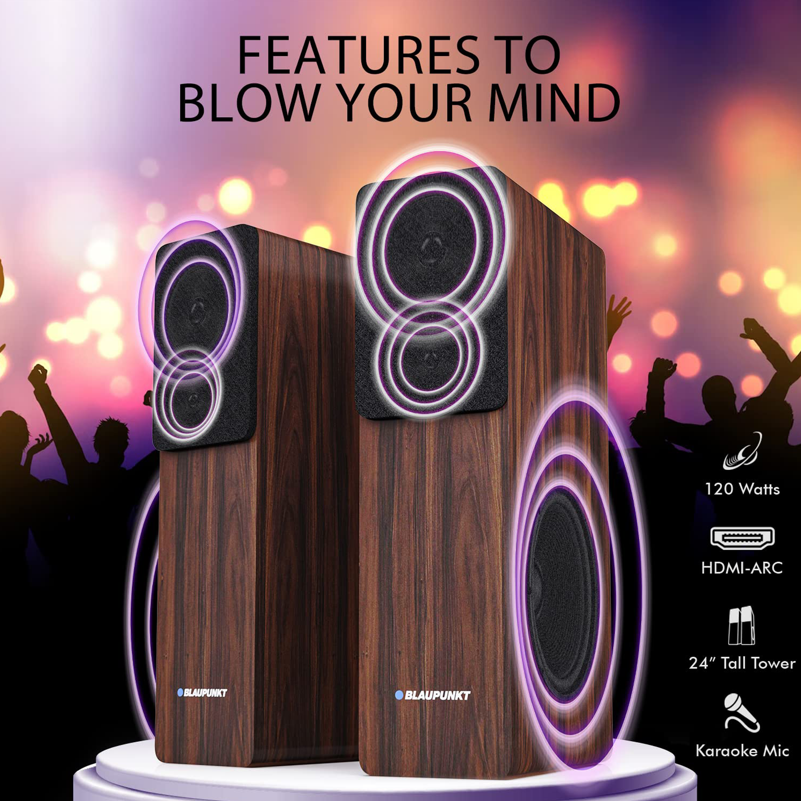 Blaupunkt multimedia hot sale speakers